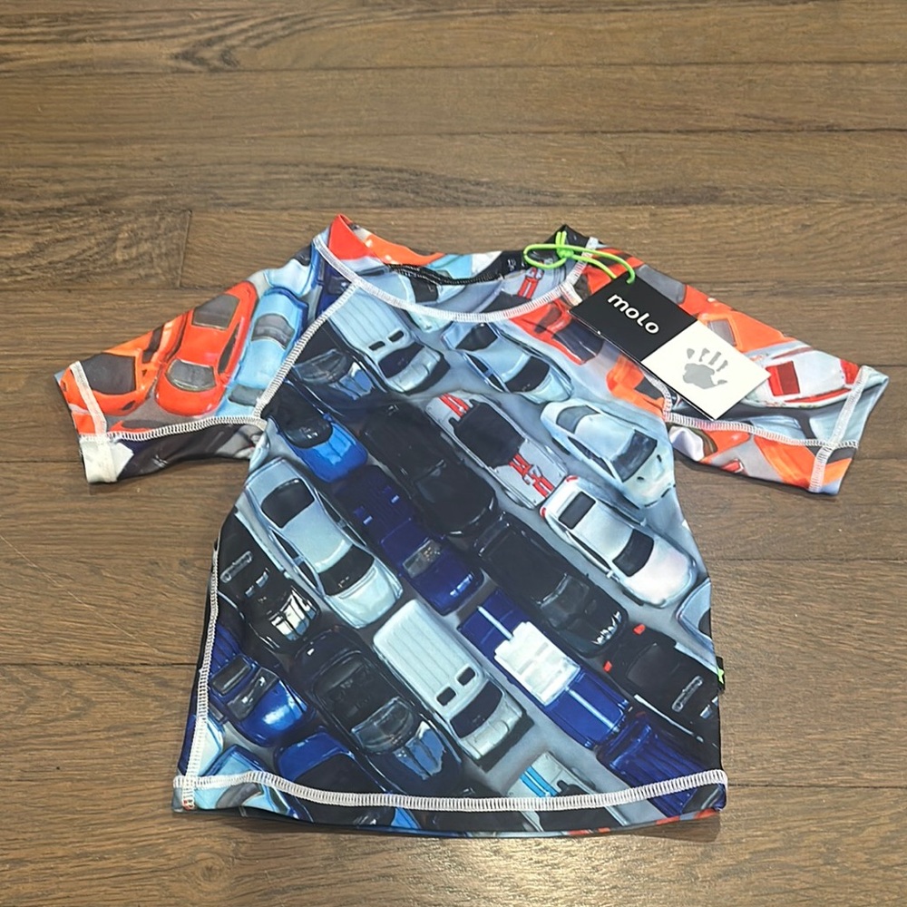 NWT Molo Kids Car Print Shirt